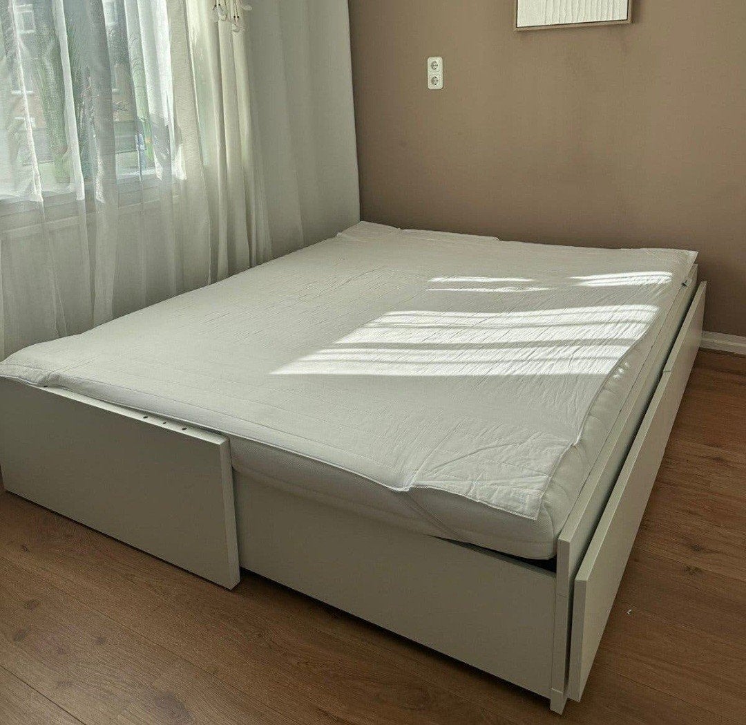 Ikea flekke 8x200 160x200, Ophalen, Zo goed als nieuw