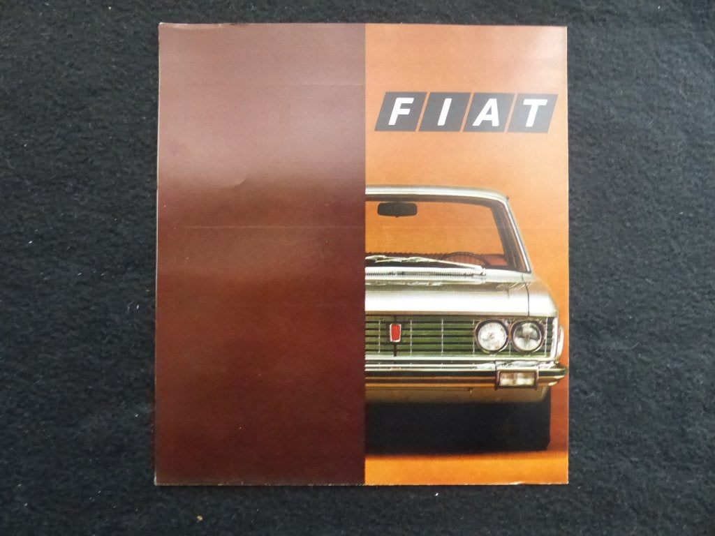 Fiat brochure alle modellen met o.a. Dino 1971, Verzenden, Zo goed als nieuw, Overige merken