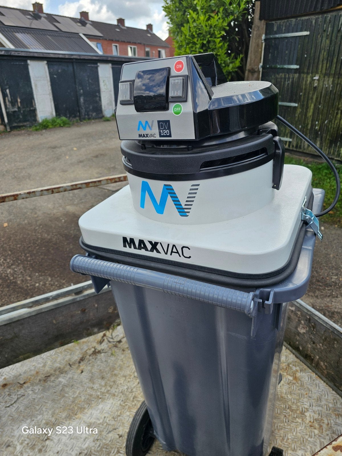 Maxvac DV120 Nat- en droogzuiger - Nieuw en compleet, Ophalen, Nieuw, Waterstofzuiger, Reservoir
