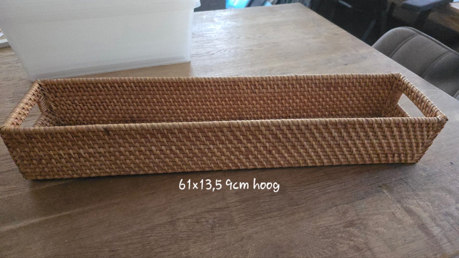 Diverse rieten manden, Huis en Inrichting, Gebruikt, Mand, Ophalen of Verzenden, Riet