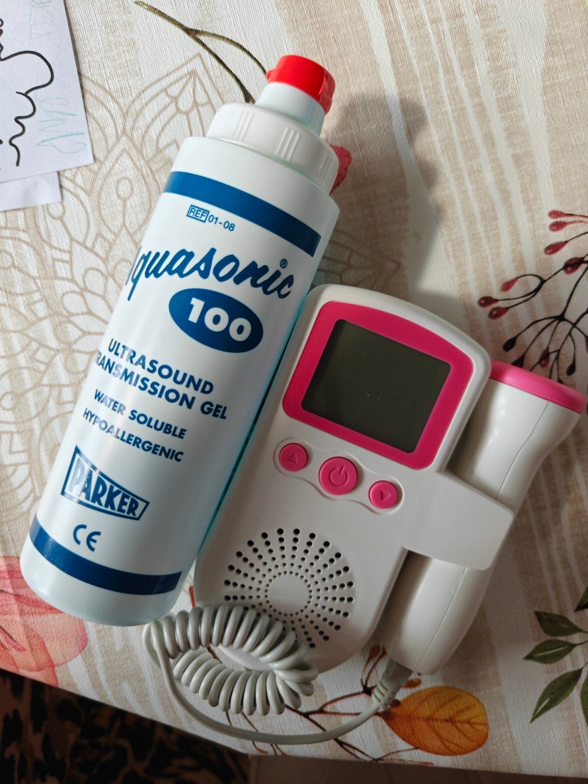 Doppler met bijna volle fles, Ophalen of Verzenden, Zo goed als nieuw, 250 meter of meer