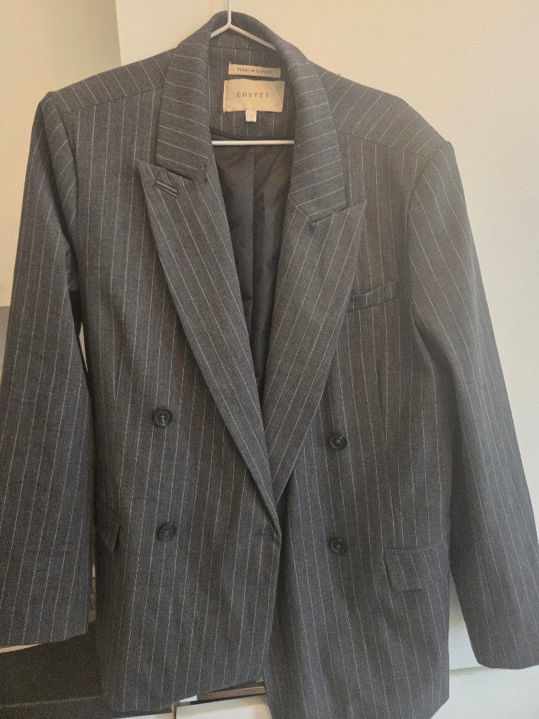 Costes blazer L, Ophalen, Maat 42/44 (L), Zo goed als nieuw, Grijs
