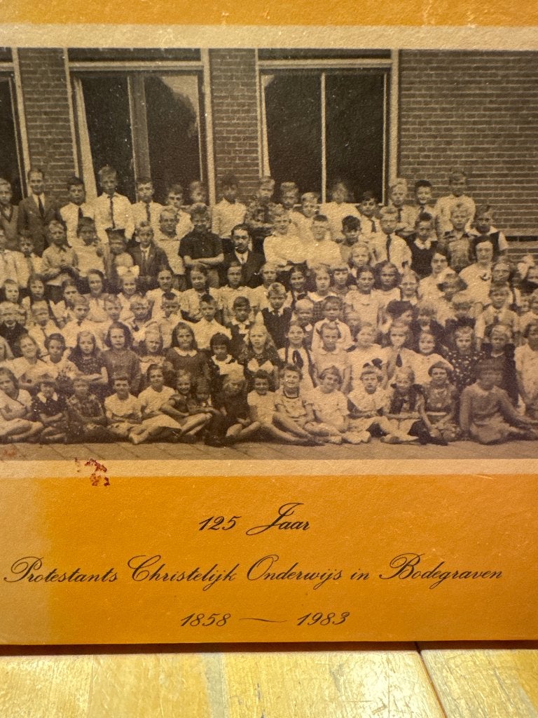 125 jaar protestants christelijk onderwijs in Bodegraven, Ophalen of Verzenden, Gelezen, Onbekend