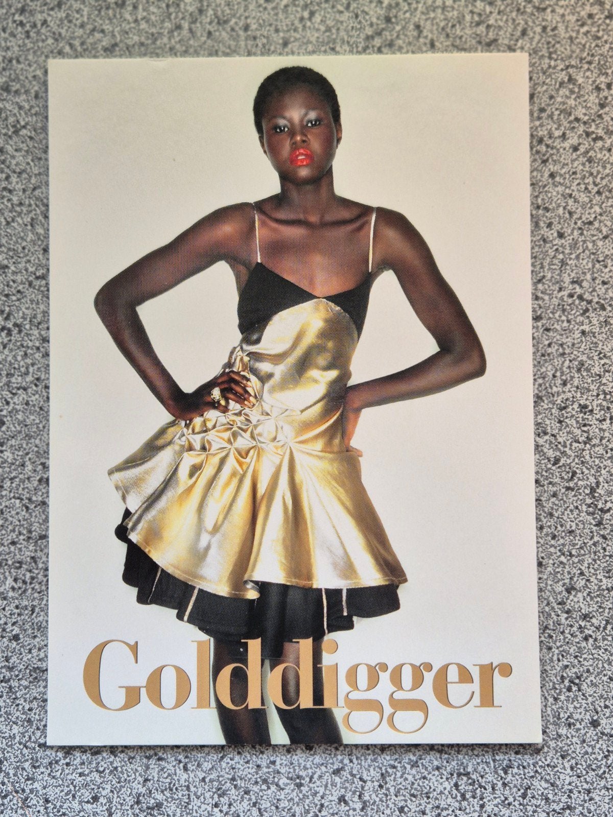 Ansichtkaart Golddigger AvantGarde Boomerang, Verzamelen, Ansichtkaarten | Nederland, Ophalen of Verzenden, 1980 tot heden, Ongelopen