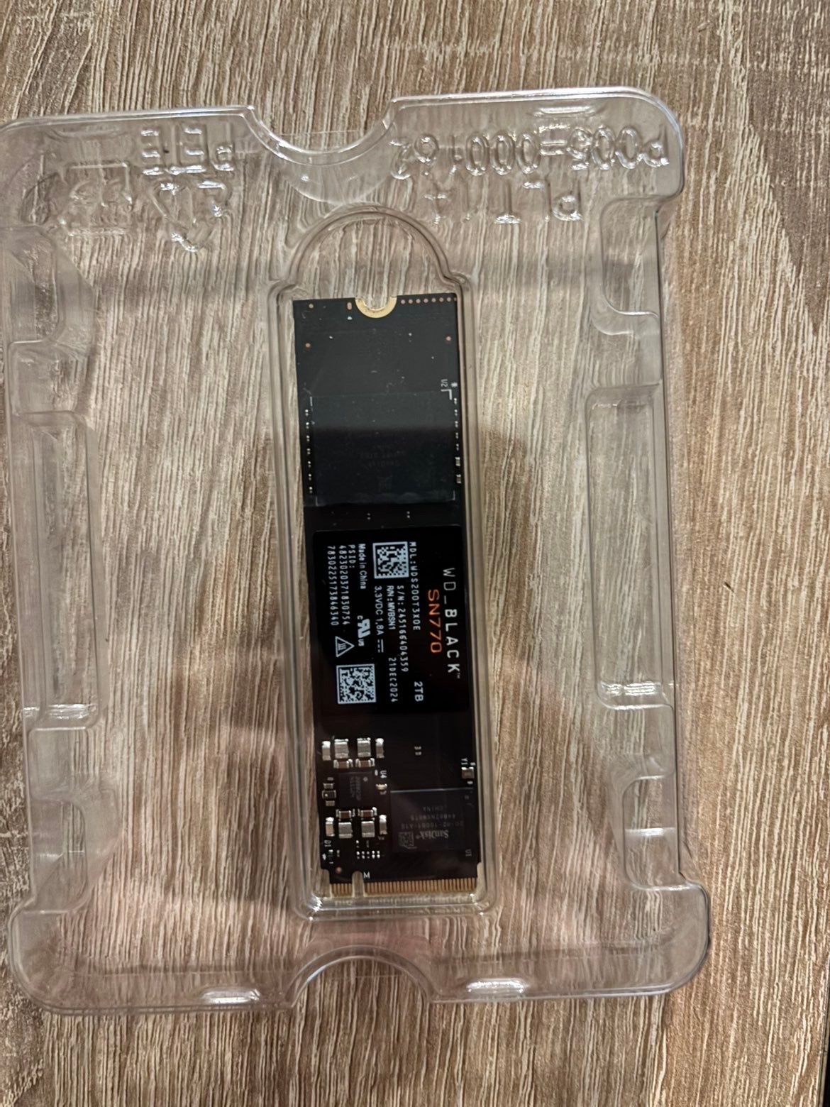 WD_BLACK SN770 2TB NVMe SSD M.2 PCIe Gen4