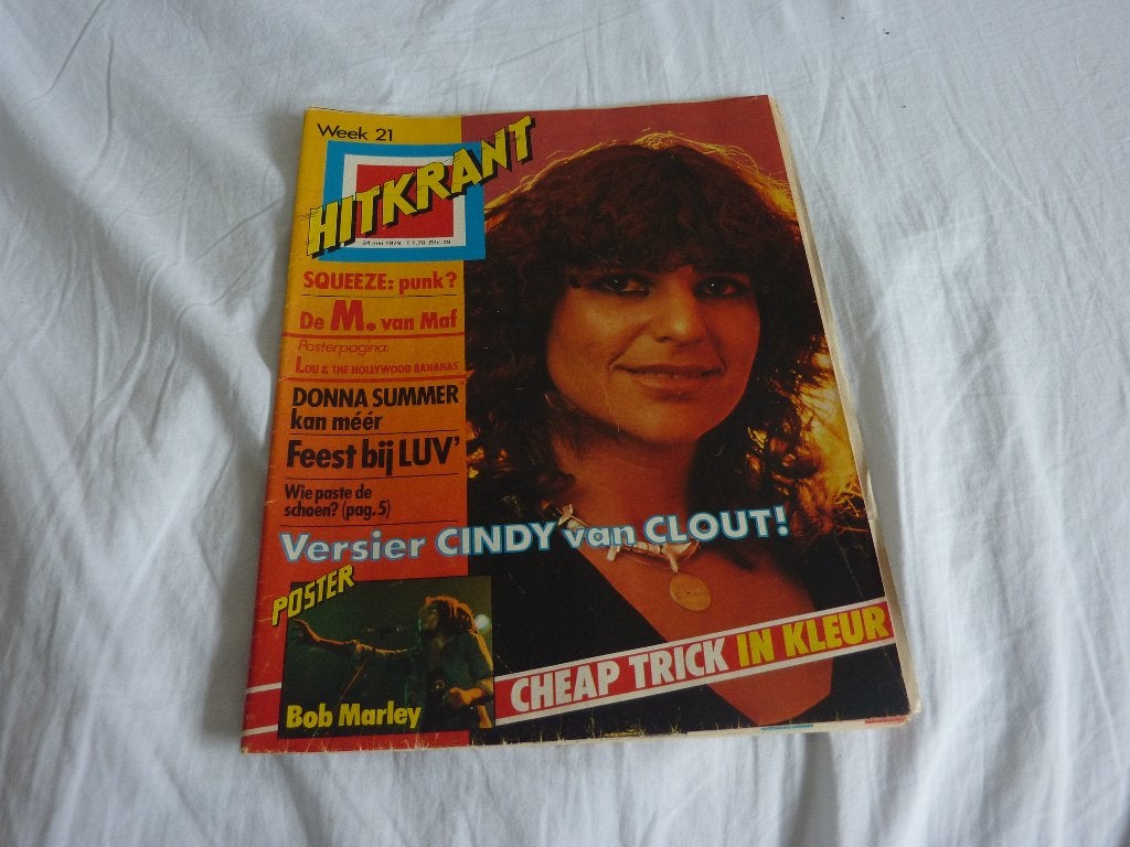 HITKRANT NR 21 1979-BOB MARLEY-LUV-N HAGEN-SMOKIE-ABBA, Verzamelen, Verzenden, 1960 tot 1980, Tijdschrift