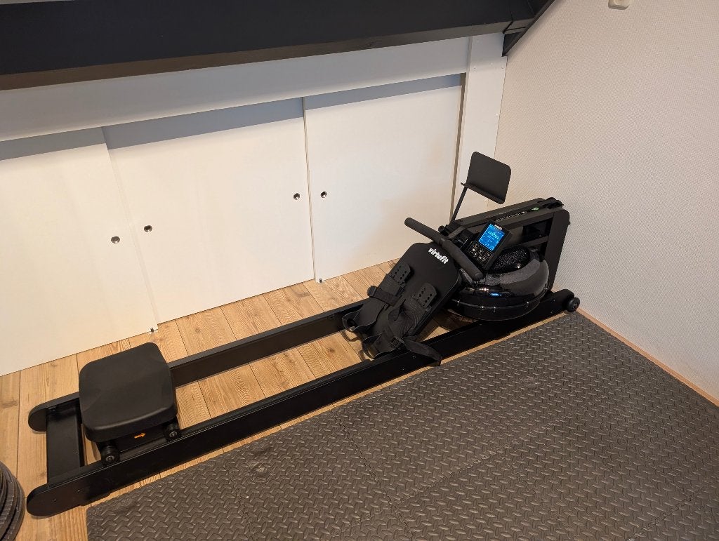 VirtuFit Elite Water Resistance Roeitrainer - Black Edition, Ophalen, Zo goed als nieuw, Benen, Roeitrainer