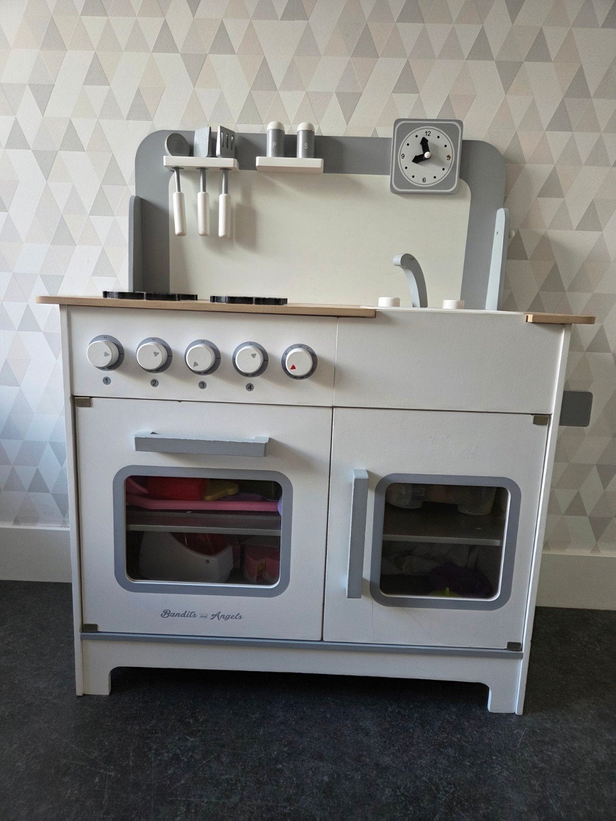 speelkeukentje, Kinderen en Baby's, Ophalen, Gebruikt, Hout, Speelkeuken