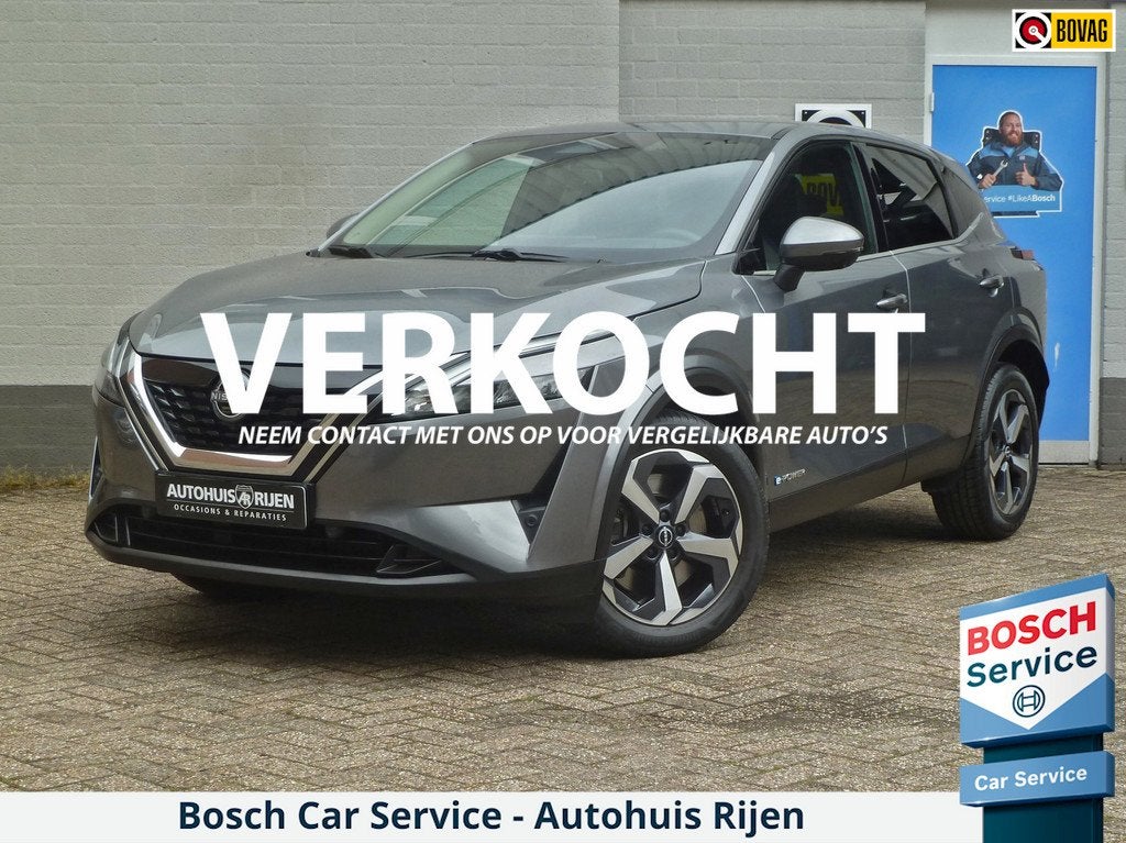 Nissan Qashqai 1.5 e-Power N-Connecta|Navi|Keyless-Entry/Go|, Auto's, Nissan, Bedrijf, Te koop, Qashqai, 360° camera, ABS, Achteruitrijcamera