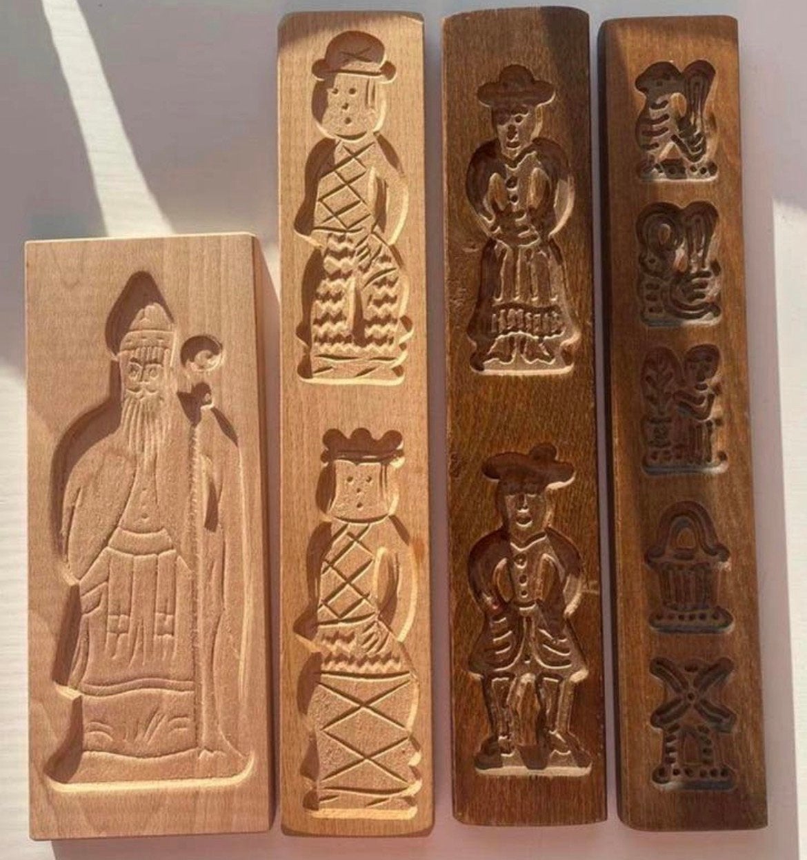 Mooie speculaas planken 40cm lang & 30cm lang goede staat!, Ophalen of Verzenden