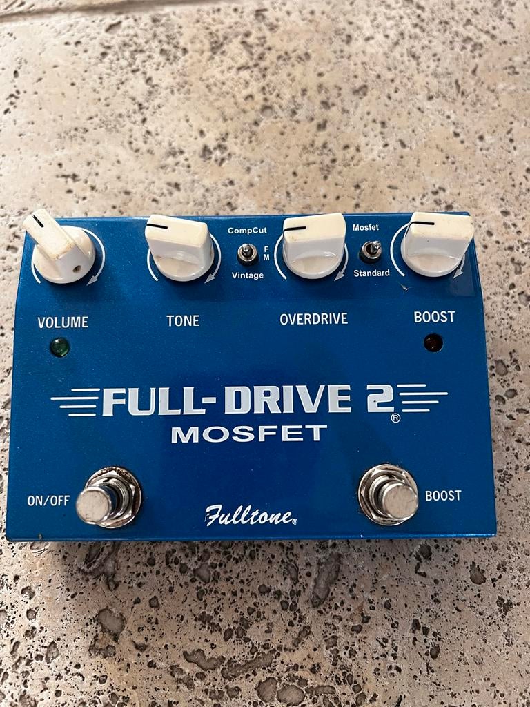 Fulltone Full-Drive 2 MOSFET Overdrive/Boost Pedaal, Ophalen of Verzenden, Zo goed als nieuw