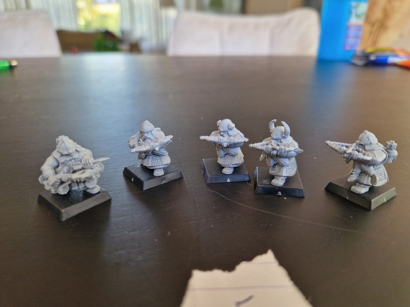 Warhammer Dwergen Kruisboogschutters - Ongeverfd, Ophalen of Verzenden, Gebruikt, Warhammer, Figuurtje(s)