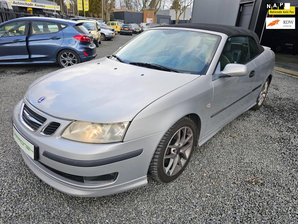 Saab 9-3 Cabrio 2.0T Aero, 1998 cc, 4 cilinders, Cabriolet, 4 stoelen