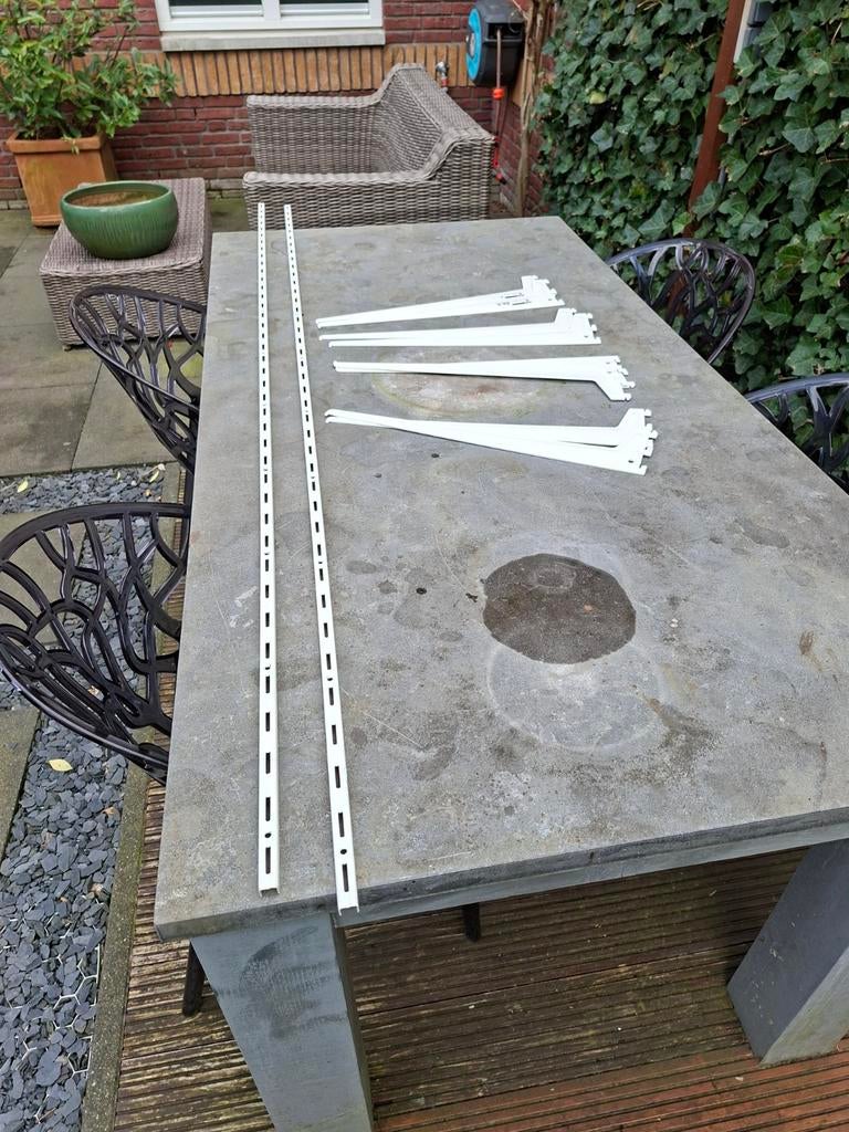 Wand systeem voor draagplateaus., Ophalen of Verzenden