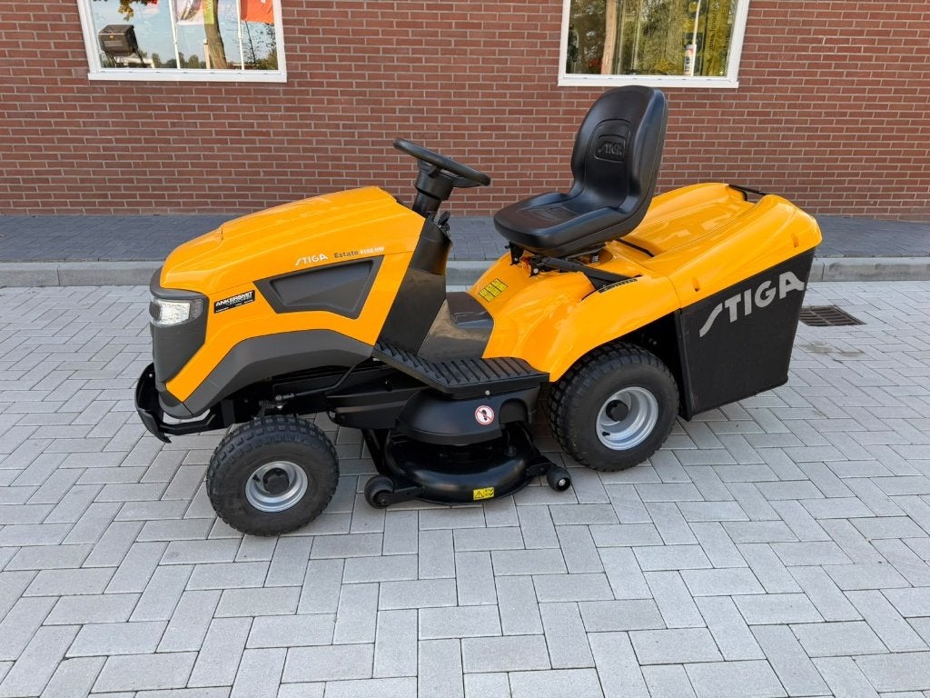 Stiga Estate 6102 HW zitmaaier, Ophalen, Gebruikt, Stiga, Opvangzak