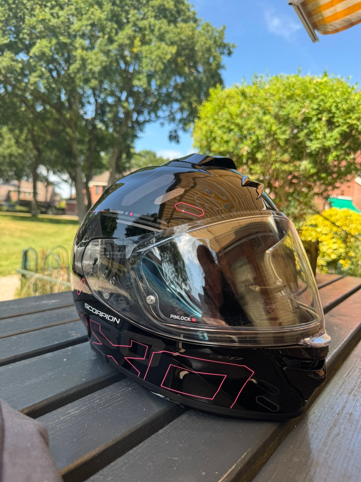 Scorpion EXO-530 Air Fond motor helm, Integraalhelm, S, Dames, Tweedehands