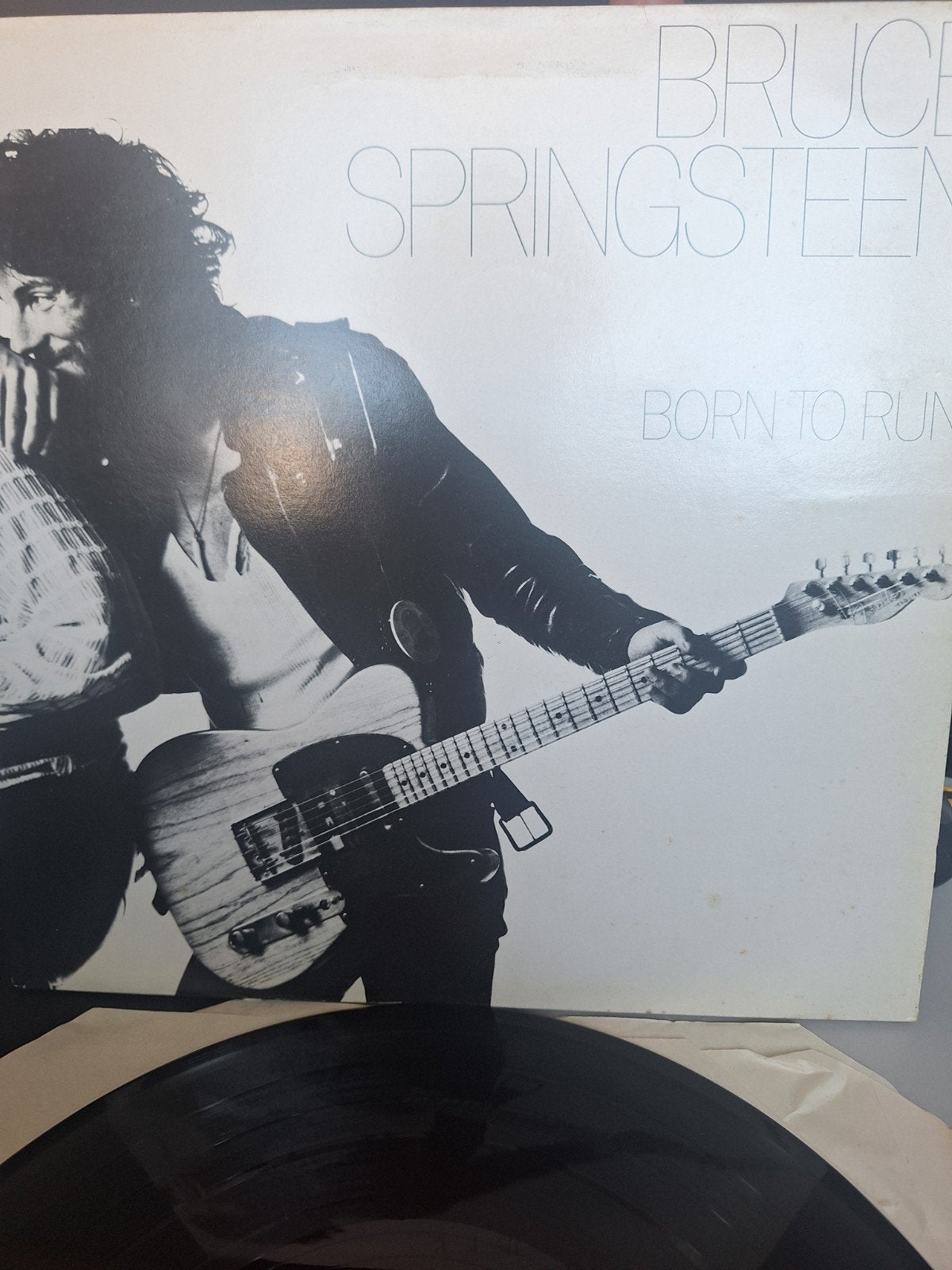 Bruce Springsteen Born to Run lp,1975, LP, Gebruikt, Verzenden, Gatefold hoes