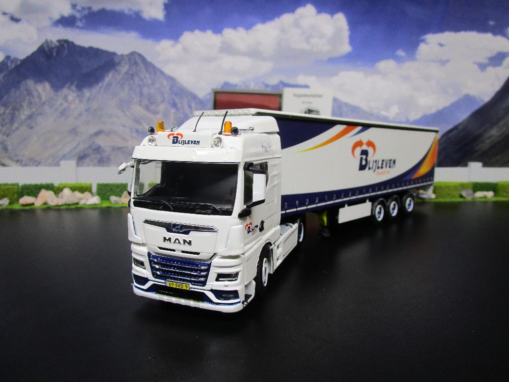 Wsi 01-5087 MAN TGX GM , Blijleven Transport, Hobby en Vrije tijd, Modelauto's | 1:50, Ophalen, Nieuw, Bus of Vrachtwagen, Wsi
