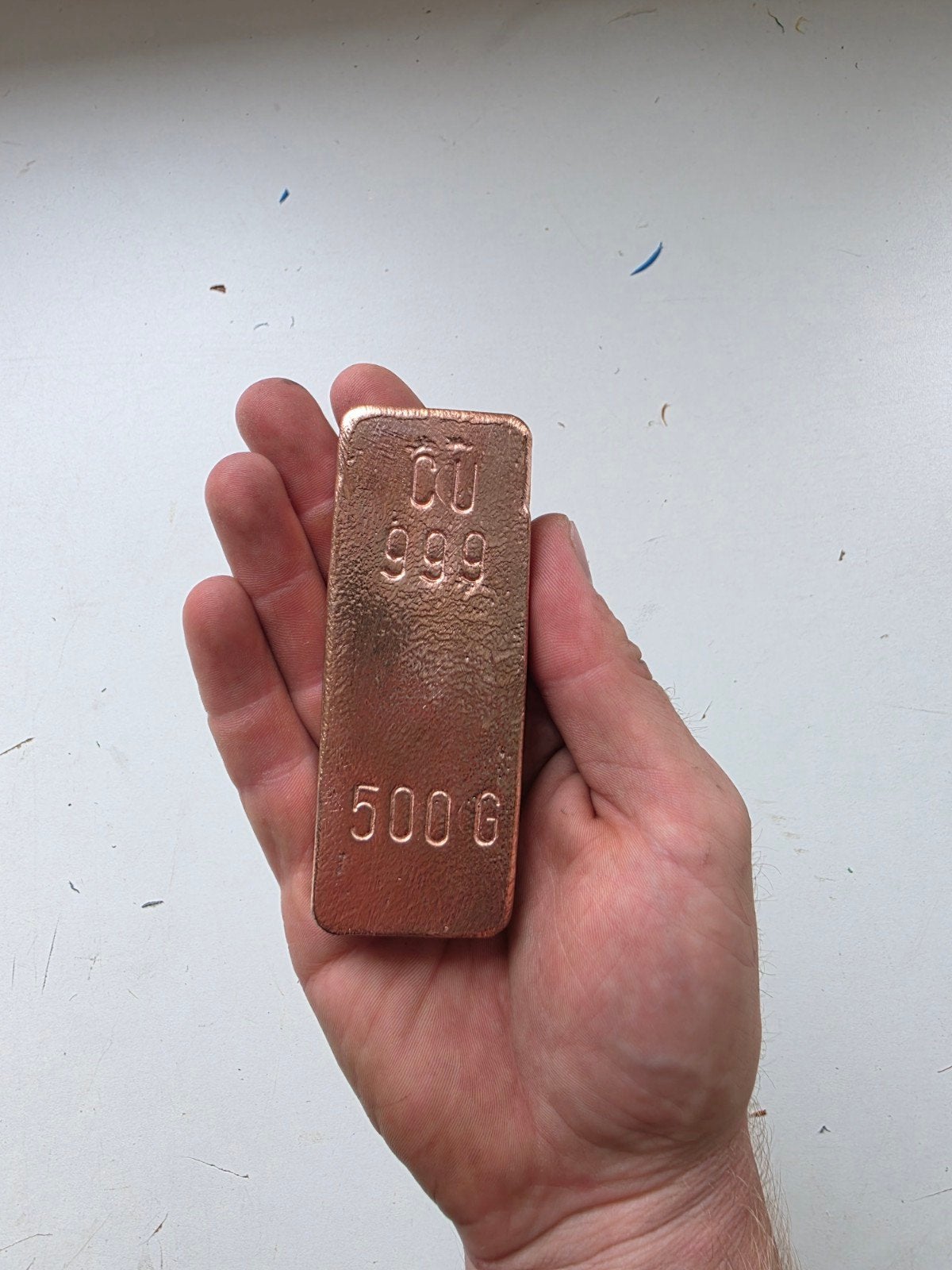 Koper baren, Ophalen