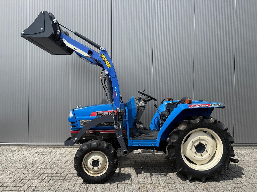 Iseki TA247 minitrekker met voorlader - 28pk - Omkeerbak, Overige merken, Gebruikt, Tot 2500, Verzenden