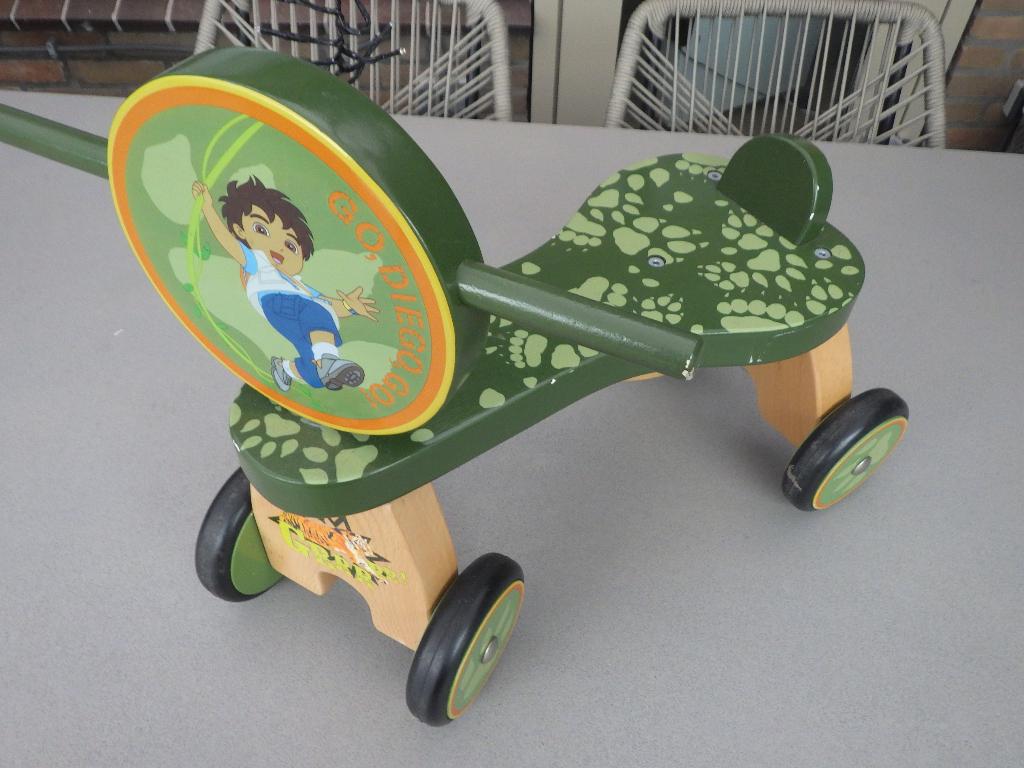 Dora Diego Stabiele Houten Loopfiets, Kinderen en Baby's, Speelgoed | Educatief en Creatief, Ophalen of Verzenden