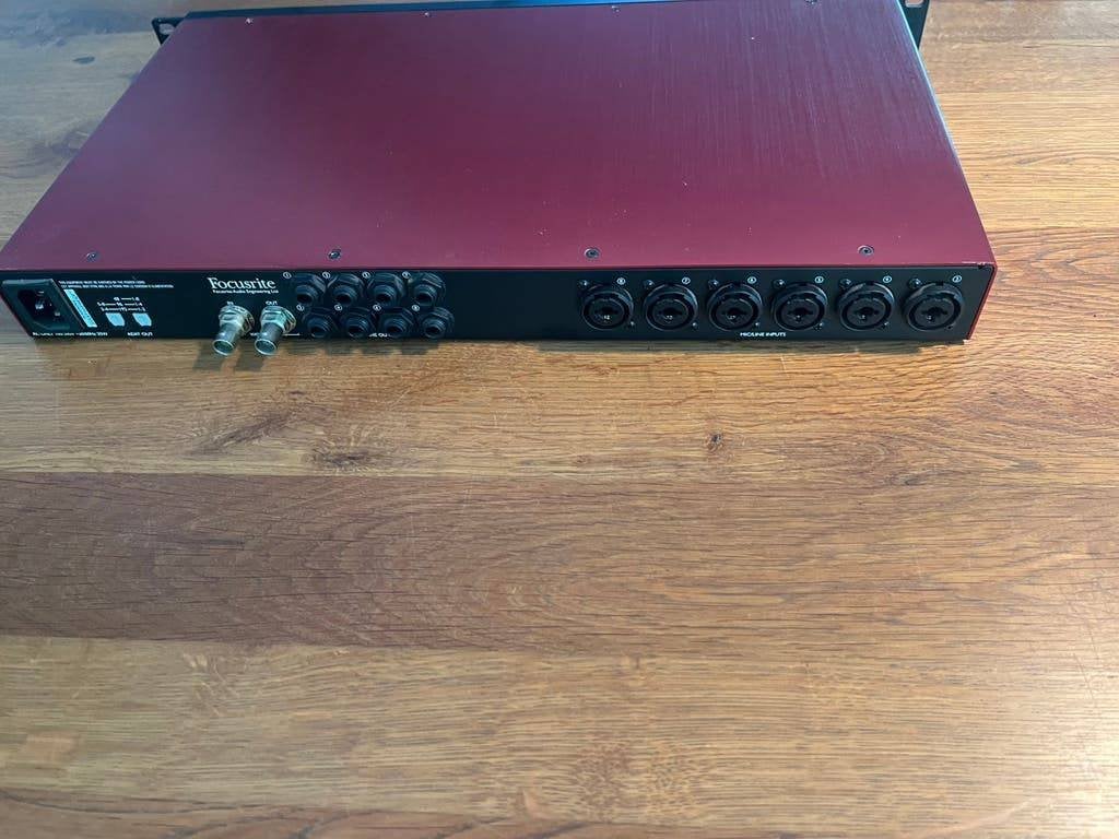 Focusrite Scarlett OctoPre, Valparaisodreef 131, 3563VM Utrecht, NL, Tijdink Sound & Light, Ophalen of Verzenden, Zo goed als nieuw