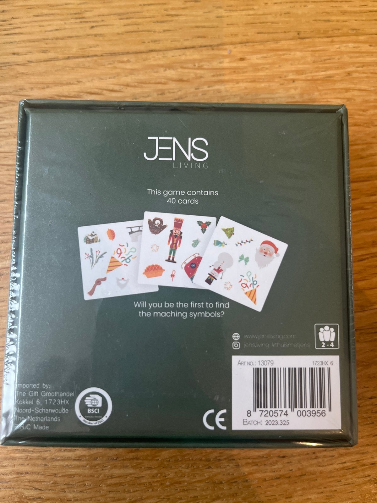 Jens Living Find it Christmas Edition Kaartspel NIEUW, Drie of vier spelers, Ophalen of Verzenden, Nieuw