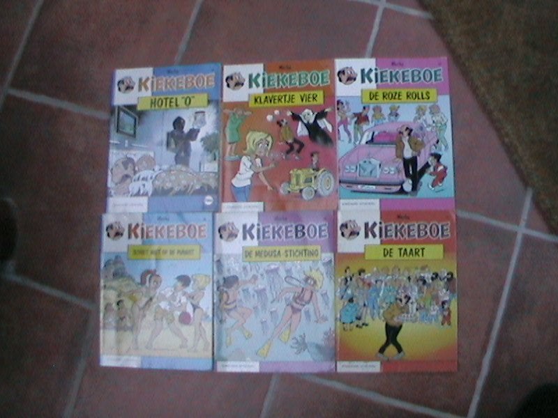 kiekeboe nr 4-9-23-32-34-37-39-41-42-47-48-49-51-53-55, Boeken, Meerdere stripboeken, Ophalen of Verzenden, Zo goed als nieuw