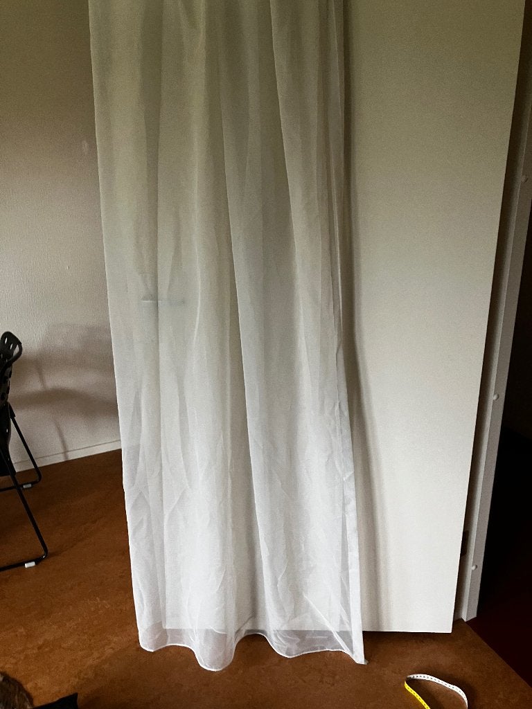 Vitrage gordijnen kleur wit, Ophalen, Vitrage, Overige merken, 500 cm