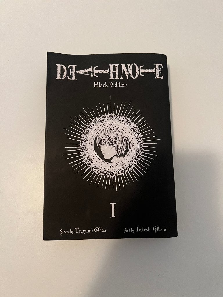 Death Note Black Edition Deel 1 - Zo goed als nieuw, Ophalen, Zo goed als nieuw, Tsugumi Ohba, Eén stripboek