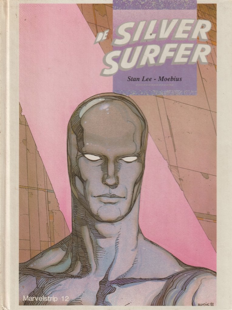 Silver Surfer (Zilveren Zwerver) HC Moebius, Eén stripboek, Ophalen of Verzenden, Gelezen