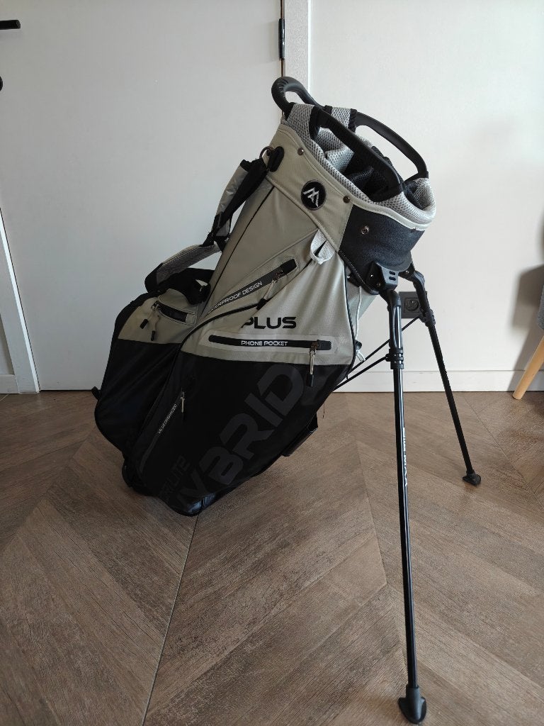 BIG MAX Standbag Dri Lite Hybrid Plus, grijs/zwart, Sport en Fitness, Golf, Verzenden, Zo goed als nieuw, Tas, Overige merken