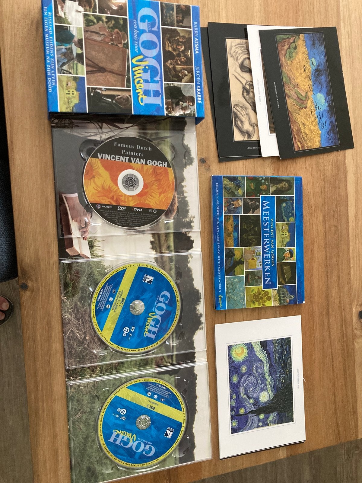 Nieuw Vincent van Gogh DVD Boxset & Boeken, Alle leeftijden, Ophalen of Verzenden, Gebruikt