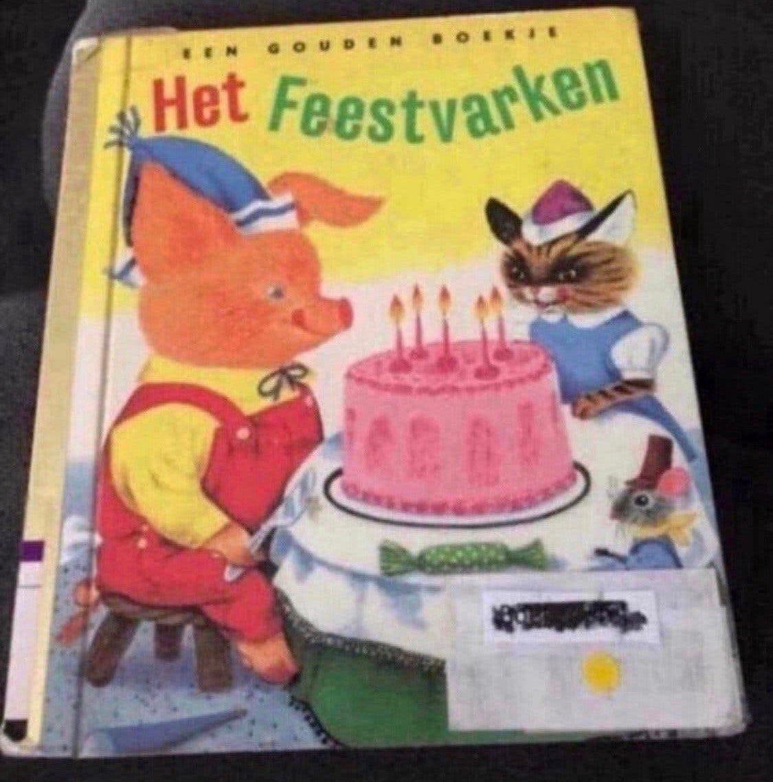 Het feestvarken, Boeken, Ophalen of Verzenden, Gelezen