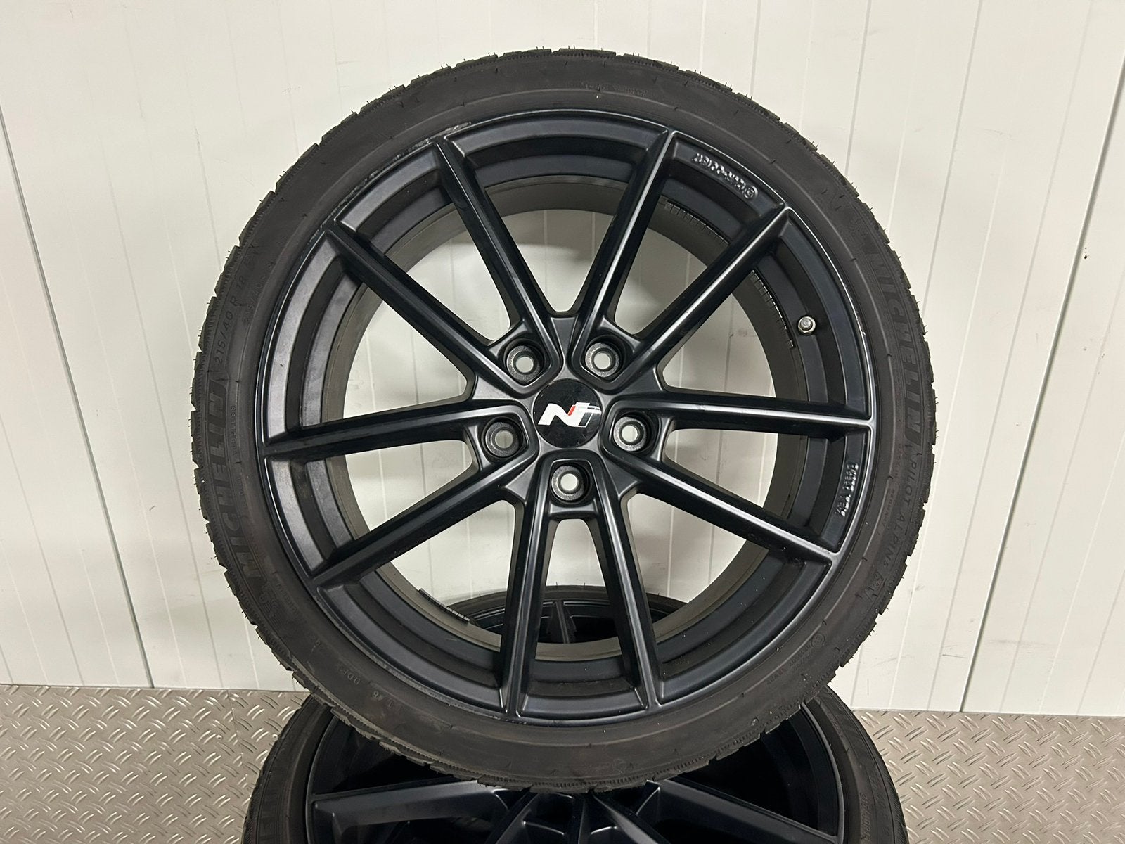 Originele Hyundai I20N I30N 18 inch 5x114,3 Michelin winter, Ophalen, 18 inch, Banden en Velgen, Winterbanden