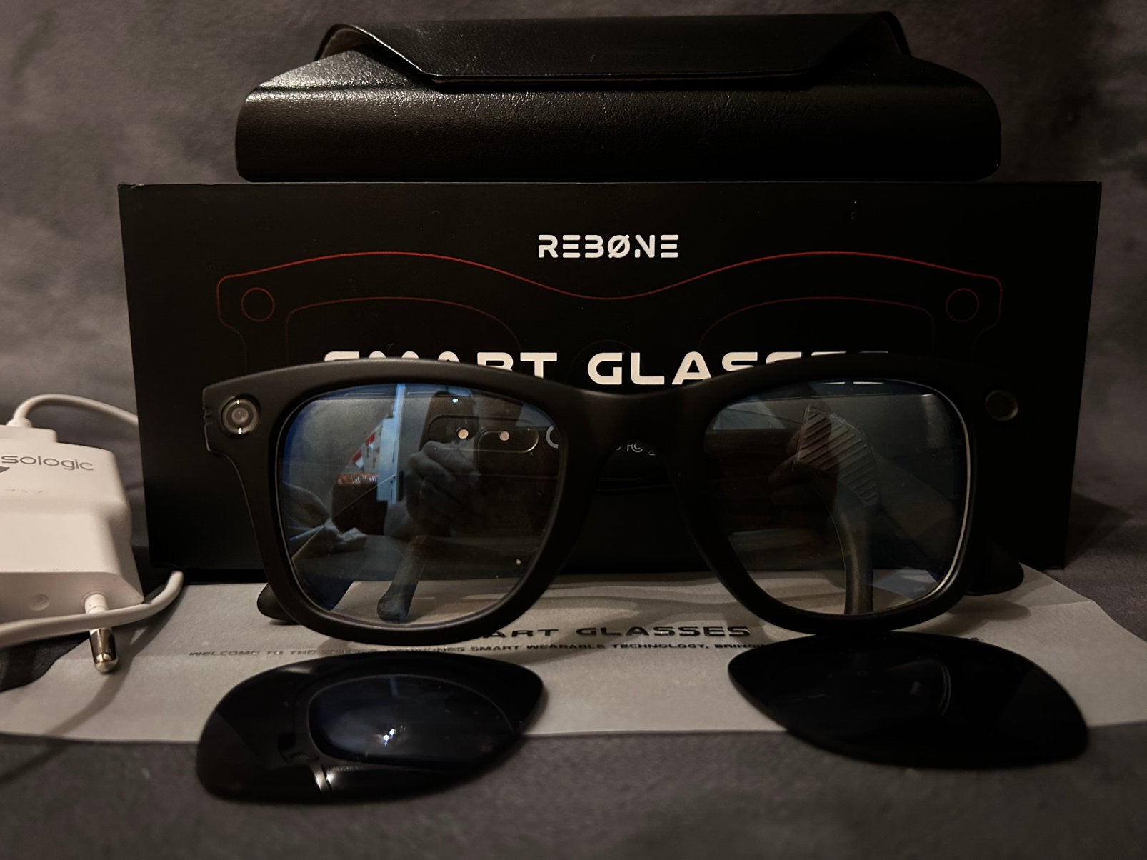 Smart Bril met Camera - Ai Smart Glasses - 8MP, Spelcomputers en Games, Virtual Reality, Ophalen of Verzenden, Nieuw, Camera, Telefoon