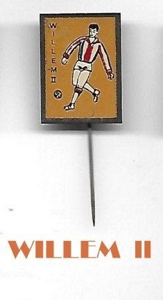 Speldje Voetbalclub Willem II Tilburg, Verzamelen, Ophalen of Verzenden, Gebruikt, Overige onderwerpen