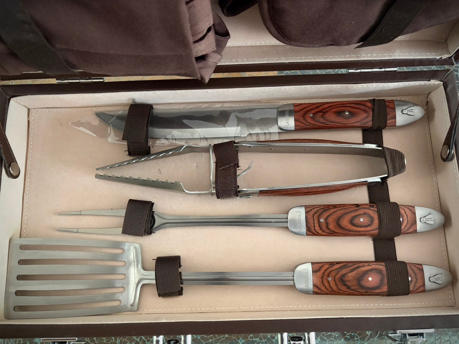 laguiole barbecue set NIEUW Top Kwaliteit, Ophalen of Verzenden, Nieuw
