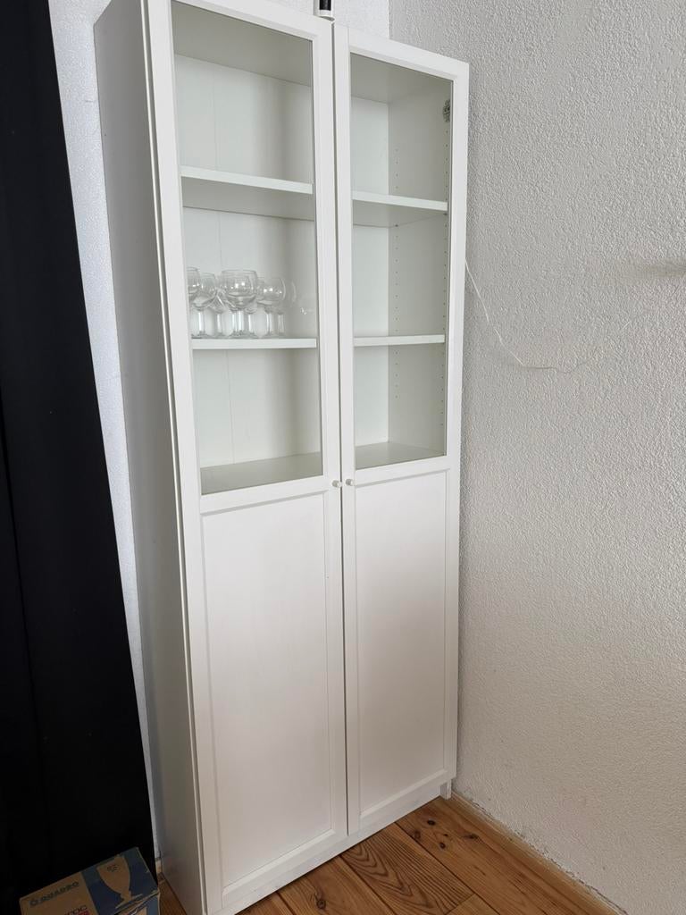 Ikea Billy/Oxberg, 200 cm of meer, Zo goed als nieuw, 25 tot 50 cm, 50 tot 100 cm