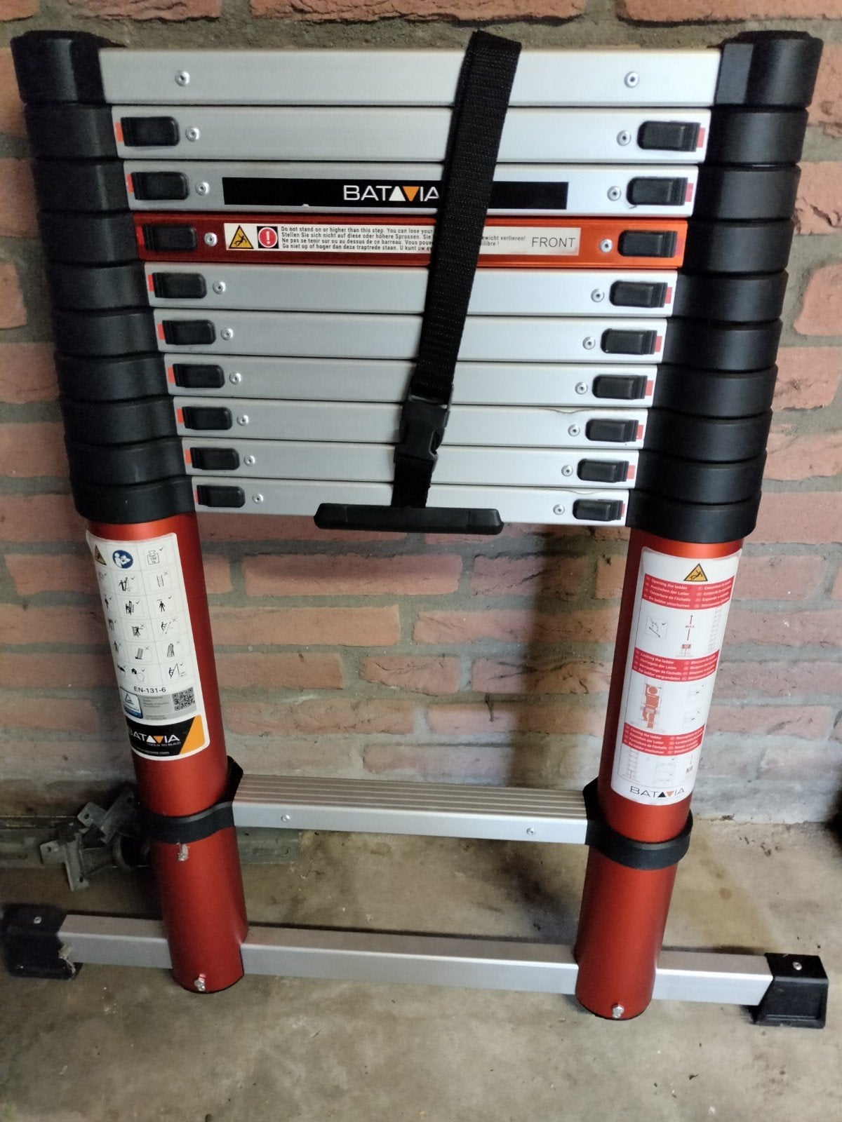 Batavia uitschuifbare ladder - compact en veelzijdig, Ophalen of Verzenden