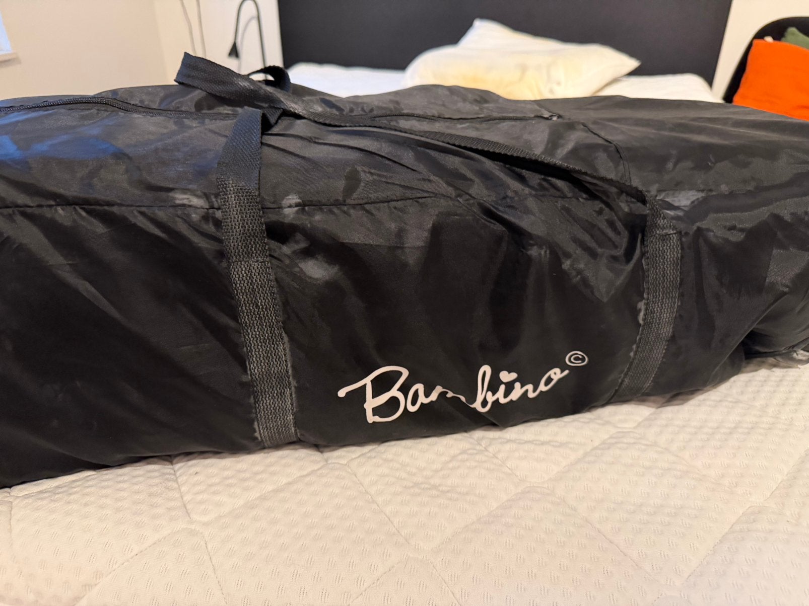 Bambino Campingbedje zonder matras, Kinderen en Baby's, Ophalen, Gebruikt, Lattenbodem, Minder dan 140 cm
