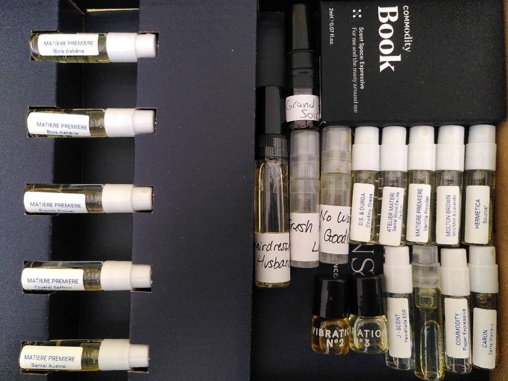Te koop: Samples niche parfums Skins Cosmetics, Ophalen of Verzenden, Zo goed als nieuw