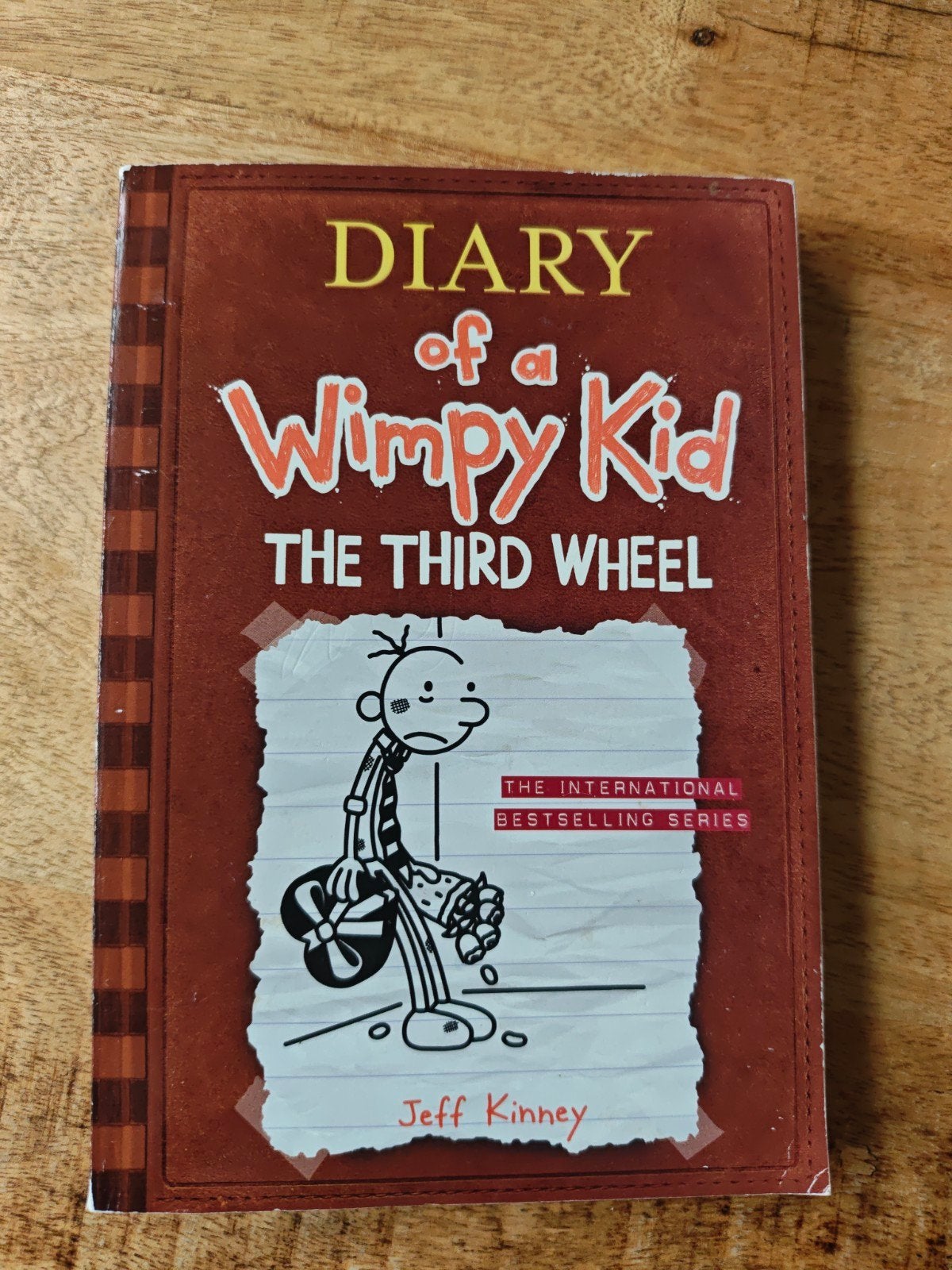 Diary of a Wimpy Kid: The Third Wheel - Jeff Kinney, Ophalen of Verzenden, Gelezen, Jeff Kinney, Fictie