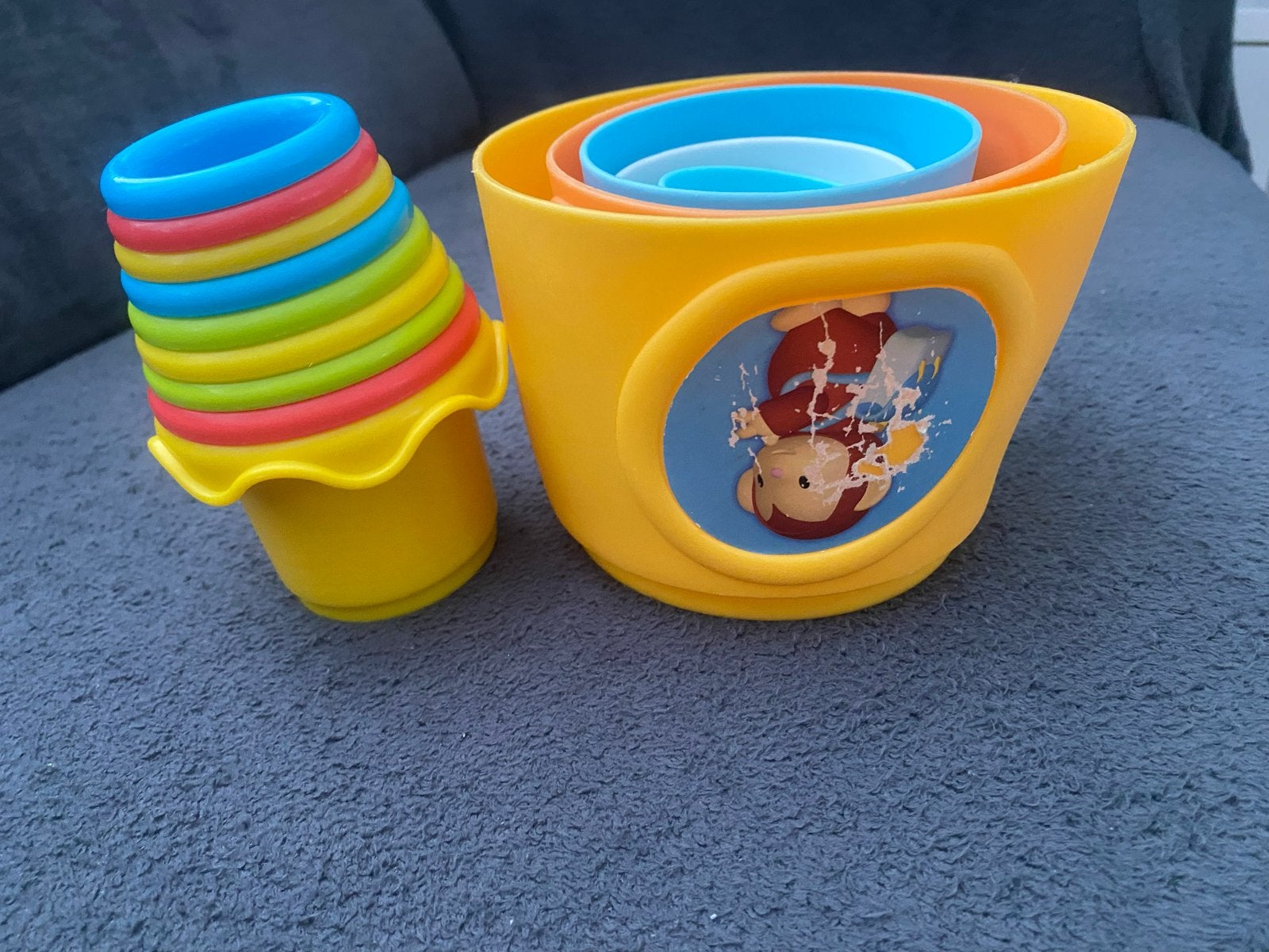 Stapelbekers en stapeltoren voor baby's, Ophalen of Verzenden, Gebruikt, Overige typen