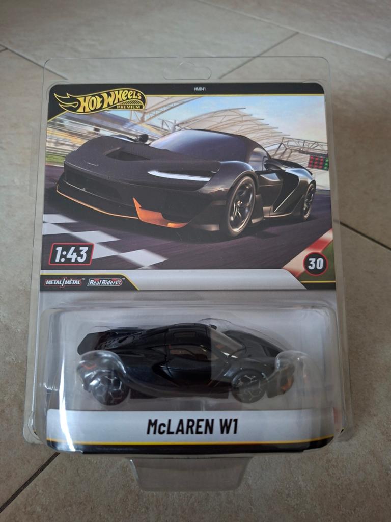 Hot Wheels Premium McLaren W1 1/43, Ophalen of Verzenden, Nieuw, Auto, Overige merken