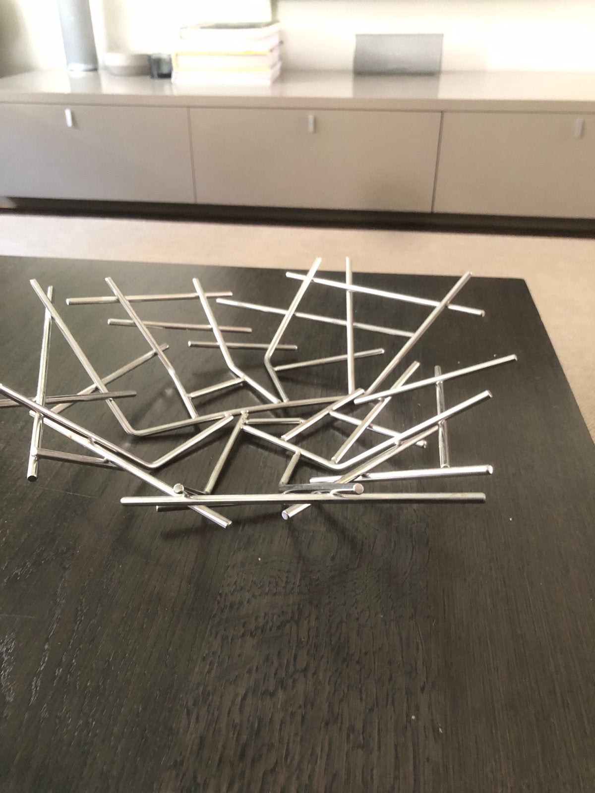 Alessi Blow Up Fruitschaal - Modern Design, Ophalen, Gebruikt, Schaal, Metaal
