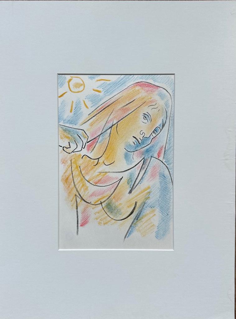 Jean Cocteau litho, Verzenden