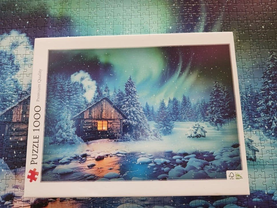 Mooie puzzel compleet, Ophalen of Verzenden, 500 t/m 1500 stukjes, Zo goed als nieuw