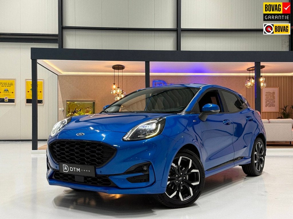 Ford Puma 1.0 EcoBoost Hybrid ST-Line X Trekhaak 155 PK Led, Auto's, Ford, Voorwielaandrijving, Stof, Puma, Euro 6
