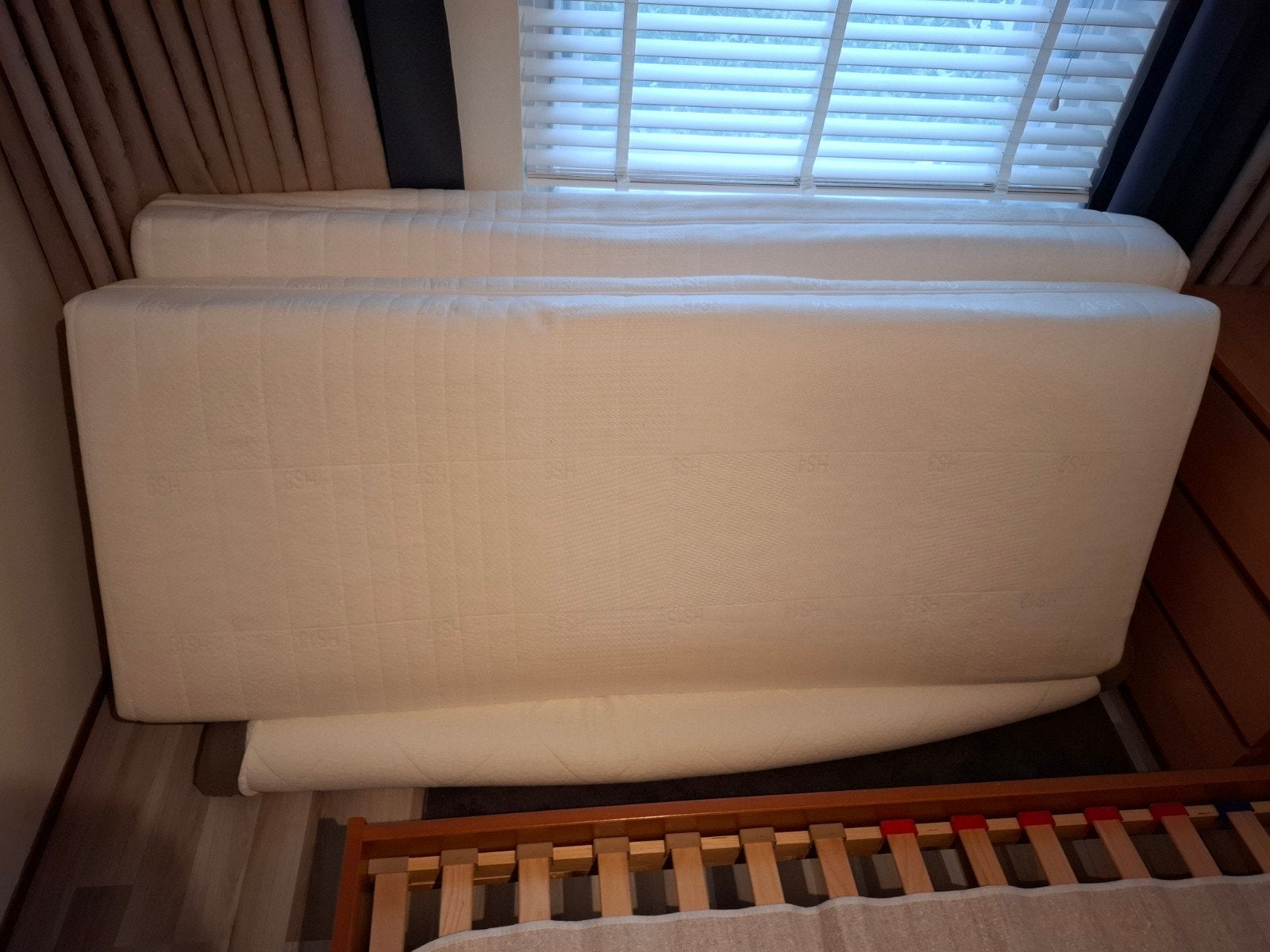 2x Matras 80x200 - Zo goed als nieuw, Huis en Inrichting, Ophalen, Tweepersoons, Zo goed als nieuw, 80 cm